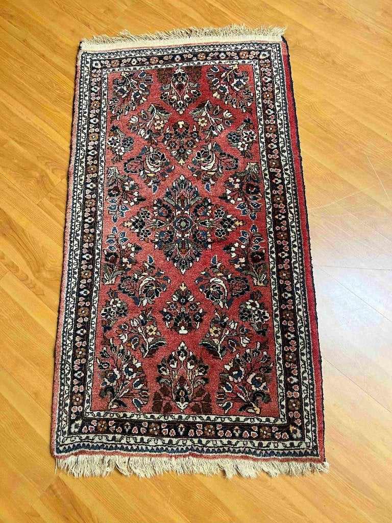 Perzisch handgeknoopt tapijt 128/70 cm, Gebruikt, 100 tot 150 cm, Etten-Leur, DJT@dejuistetoon.eu