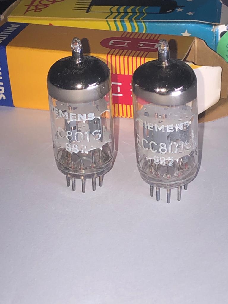 Siemens ECC801S buizen - Matched paar ZGAN, Ophalen of Verzenden