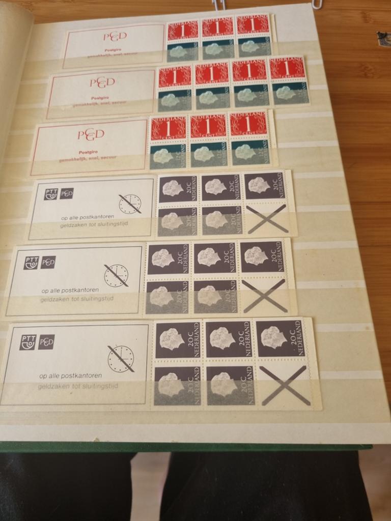 Automaat  en hangboekjes nederland, Postzegels en Munten, Postzegels | Volle albums en Verzamelingen, Ophalen, Nederland