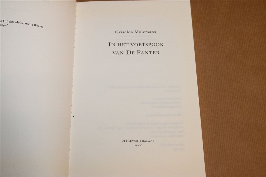 In Voetspoor van de Panter — Indische Familiegeschiedenis, Ophalen of Verzenden, Gelezen, Azië