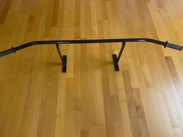 chinning bar optrek stang fitness rug schouders biceps zwart, Ophalen, Zo goed als nieuw, Armen, Oprekstang