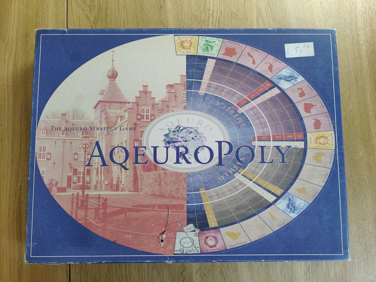 Aqeuropoly: Het Strategische Spel, Vijf spelers of meer, Ophalen, Zo goed als nieuw, Aqeuropoly