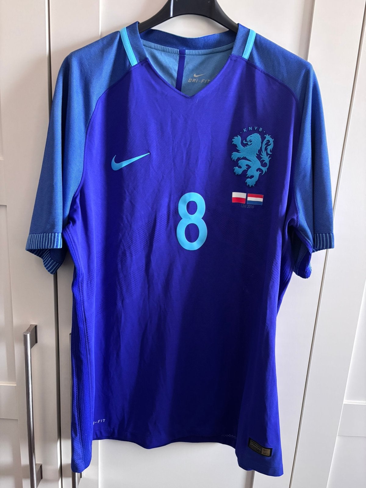 Nederlands elftal shirt wijnaldum, Ophalen of Verzenden, Zo goed als nieuw, Overige binnenlandse clubs, Shirt