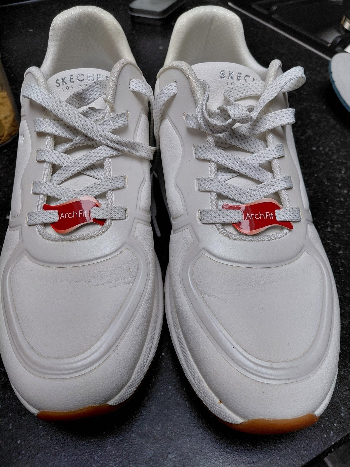 Skechers Archfit 39, Skechers, Wit, Ophalen of Verzenden, Sneakers of Gympen