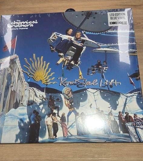 Lp van the chemical brothers, leave home. LTD op blue vinyl, Ophalen of Verzenden, Nieuw in verpakking