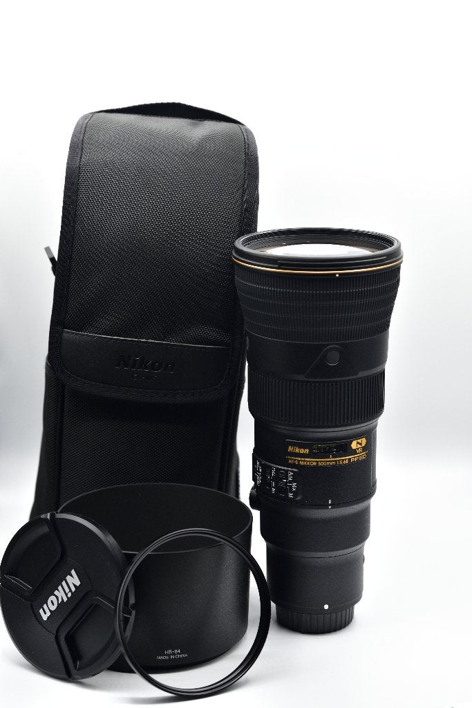 nikon AF-S NIKKOR 500mm f/5.6E PF ED VR 9/10 conditie, Nikon, Ophalen of Verzenden, Zo goed als nieuw, Autofocus