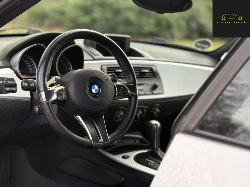 BMW Z4 Coupe 3.0si aut., Auto's, Automaat, Gebruikt, Zwart, 2996 cc