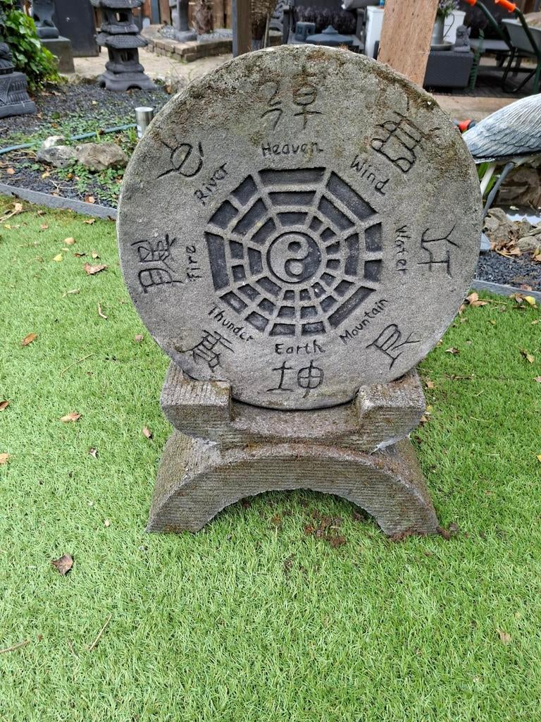 Ba Gua lavasteen, Tuin en Terras, Tuinbeelden, Ophalen of Verzenden, Kunststof
