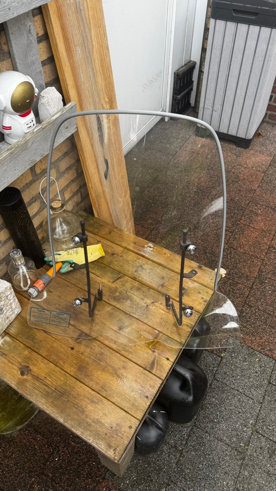 Peugeot kisbee windscherm, Ophalen, Zo goed als nieuw, Overige typen, Peugeot