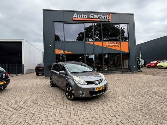 Nissan Note 1.6 Tekna/airco/cruise/trekhaak, Voorwielaandrijving, Euro 5, 15 km/l, Gebruikt
