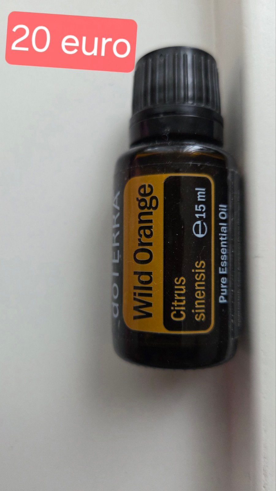 Doterra Wild Orange Essentiële Olie - 15ml, Ophalen of Verzenden, Nieuw, Bodylotion, Crème of Olie