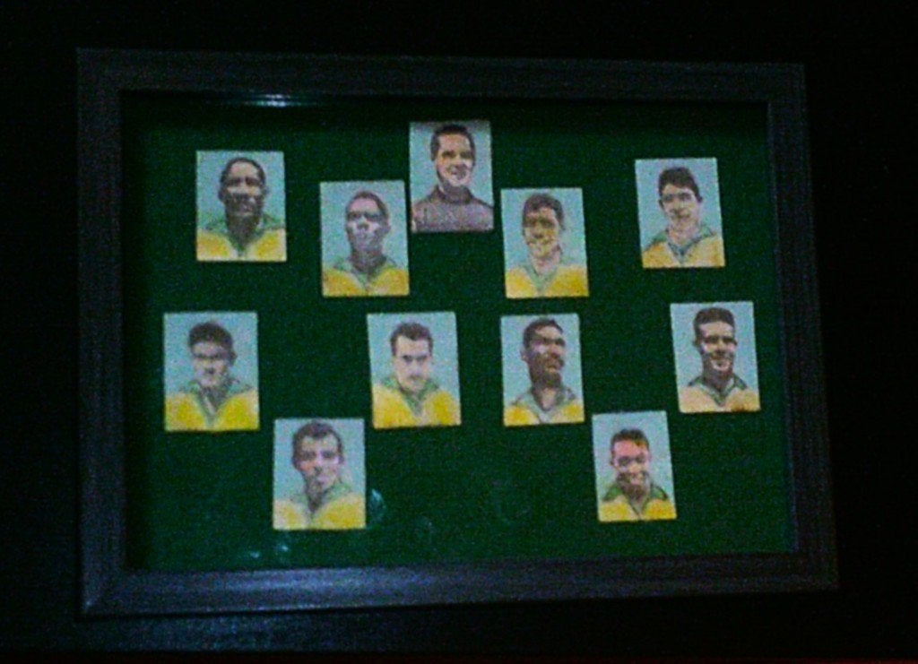 WERELD KAMPIOEN BRASIL .1962 .LEGENDARISCHE  TEAM O/A PELE, Verzamelen, Sportartikelen en Voetbal, Ophalen of Verzenden, Gebruikt