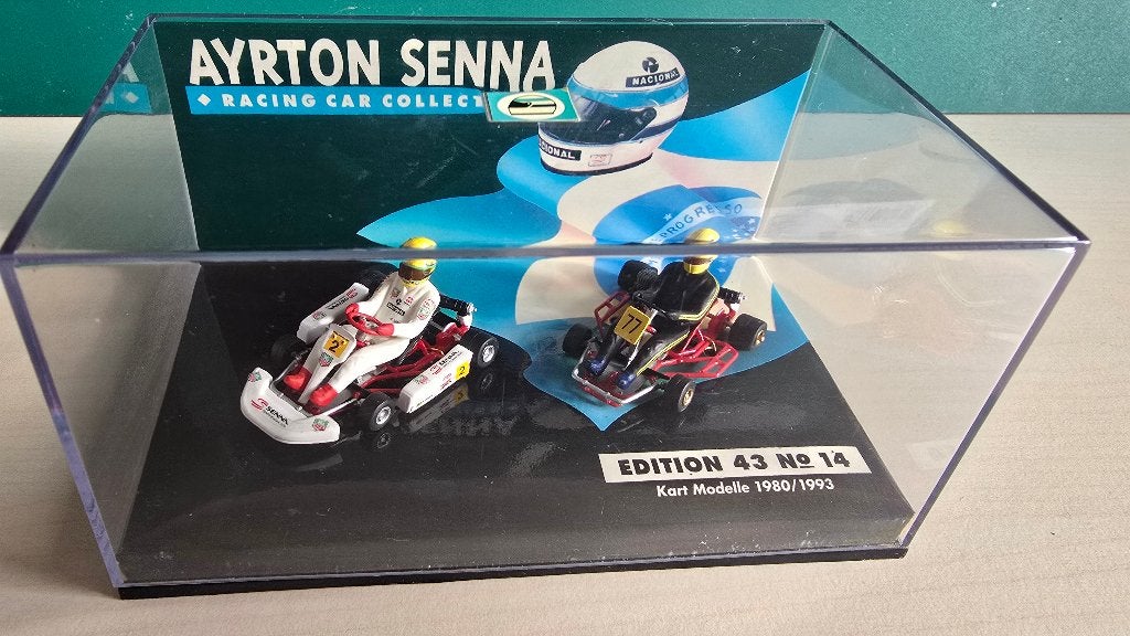 Ayrton Senna - Kart Modellen 1980/1993, Ophalen of Verzenden, Zo goed als nieuw, Overige typen, MiniChamps