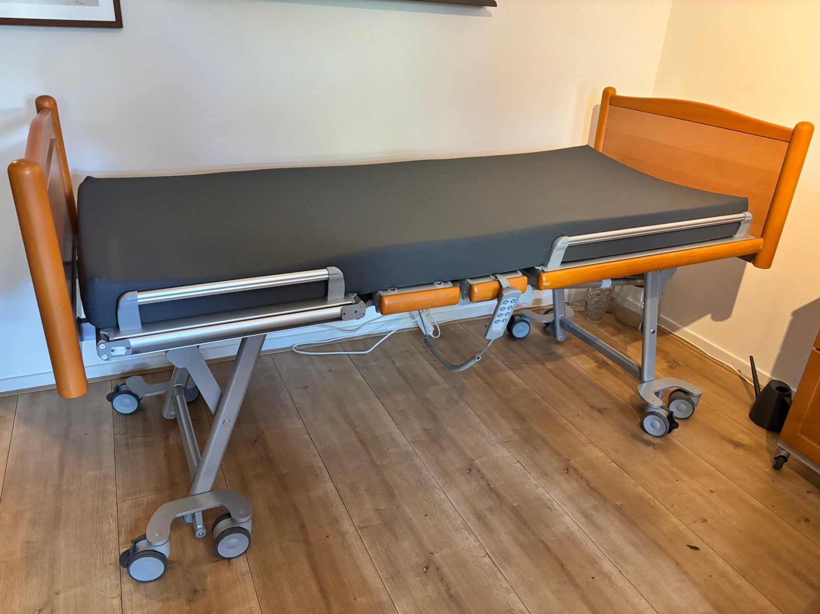 Thuiszorg Hoog Laag Laag nu bed, Ophalen, Overige materialen, Verstelbaar, 90 cm