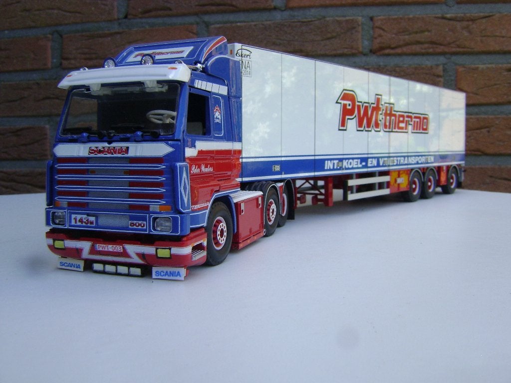 Tekno Scania Streamline  Peter Wouters, Ophalen of Verzenden, Zo goed als nieuw, Bus of Vrachtwagen, Tekno