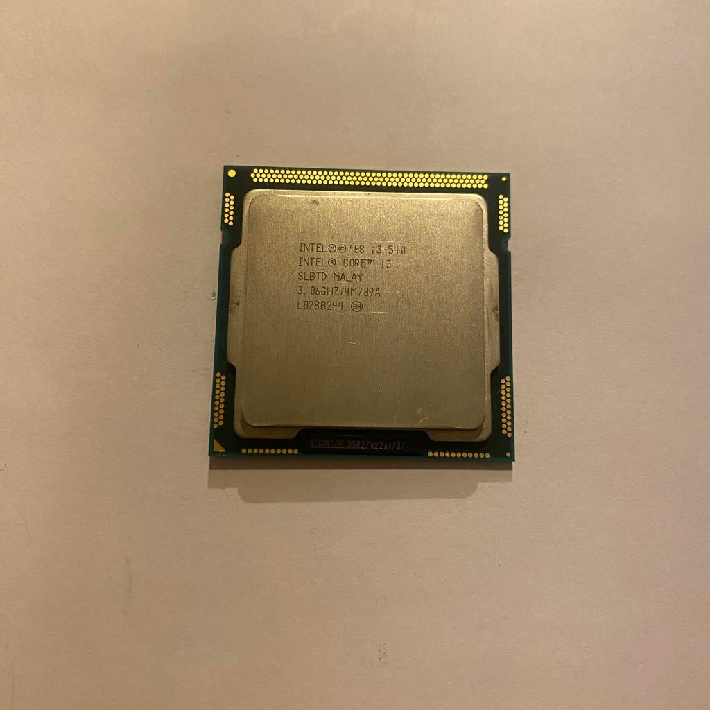 intel Core i3-540 Dual-Core @3,06GHz ( LGA 1156 ), Computers en Software, Processors, Ophalen of Verzenden, Gebruikt, 2-core, 3 tot 4 Ghz