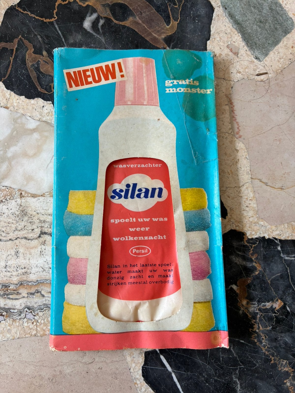Oude Silan wasmiddel monster, Verzamelen, Ophalen of Verzenden, Nieuw, Verpakking