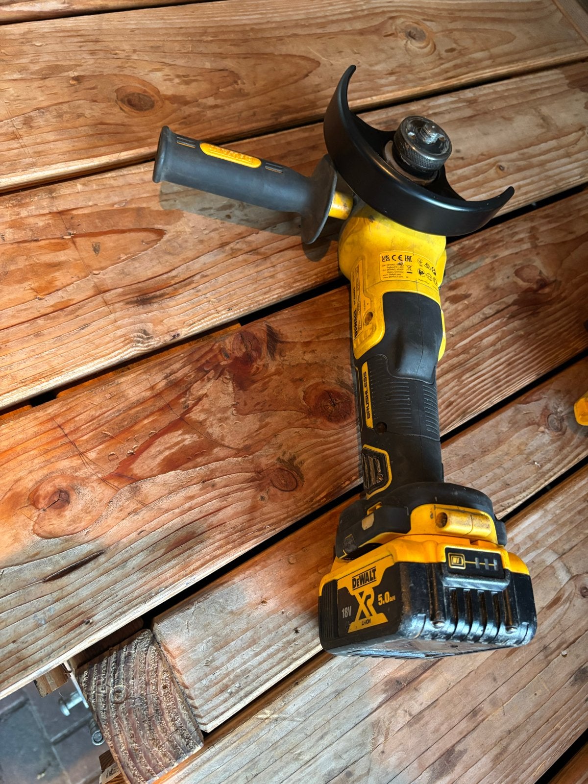DeWalt Accu Haakse Slijper 18V