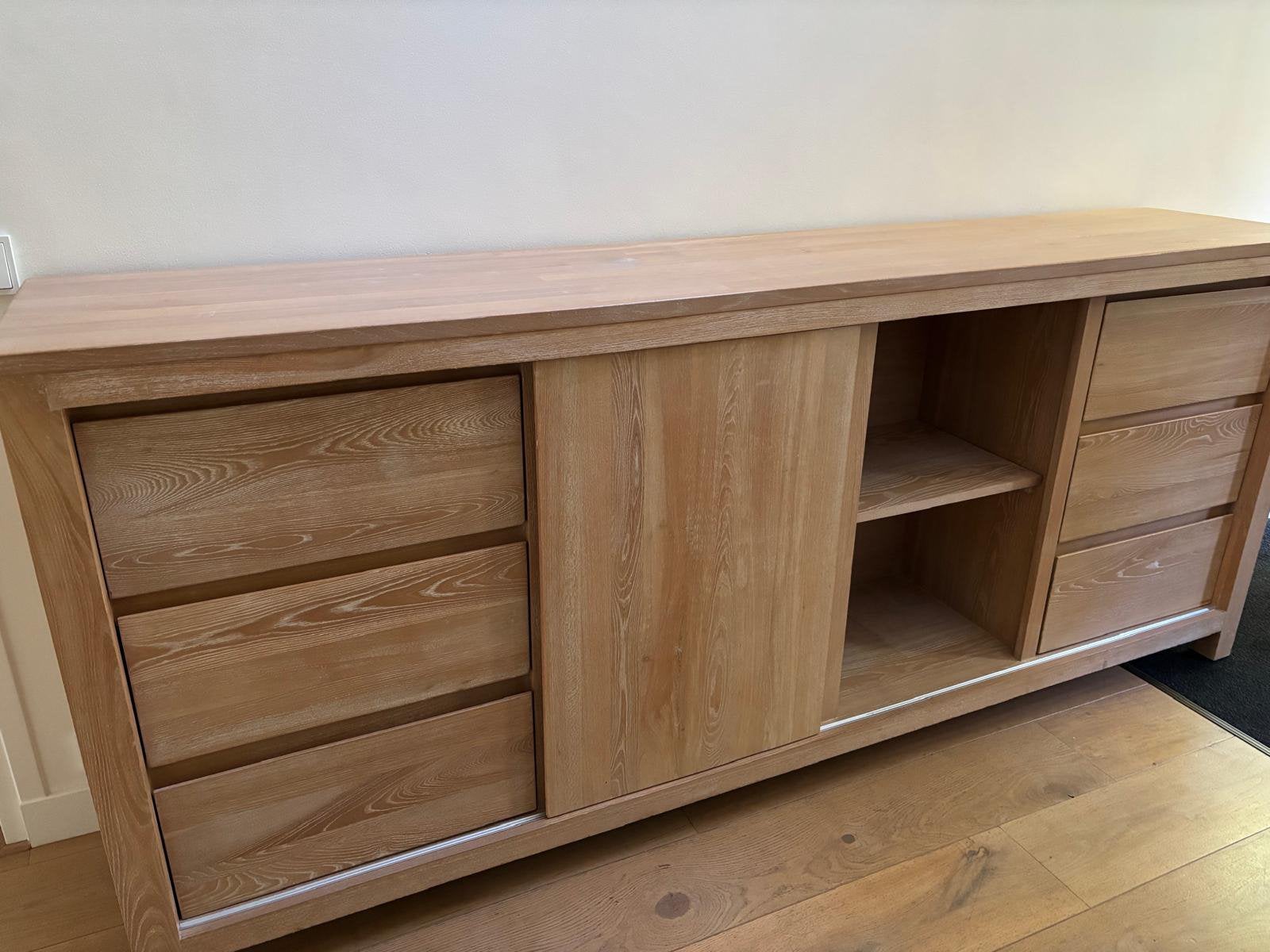 Zgan dressoir,225x95x45, Huis en Inrichting, Ophalen, Zo goed als nieuw, 25 tot 50 cm