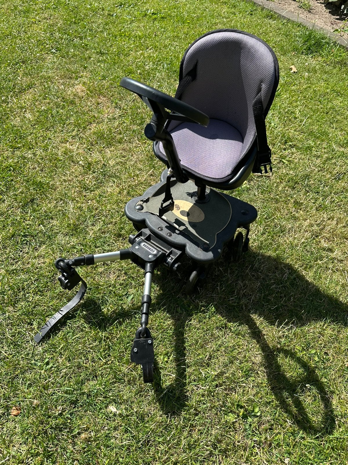 Meerijdplankje met zitje voor kinderwagen / buggy, Ophalen of Verzenden, Zo goed als nieuw, Overige merken