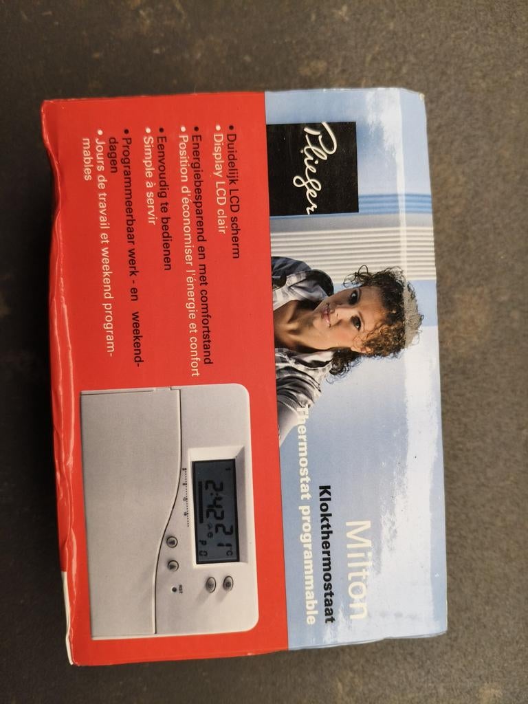 Klokthermostaat, Ophalen of Verzenden, Nieuw