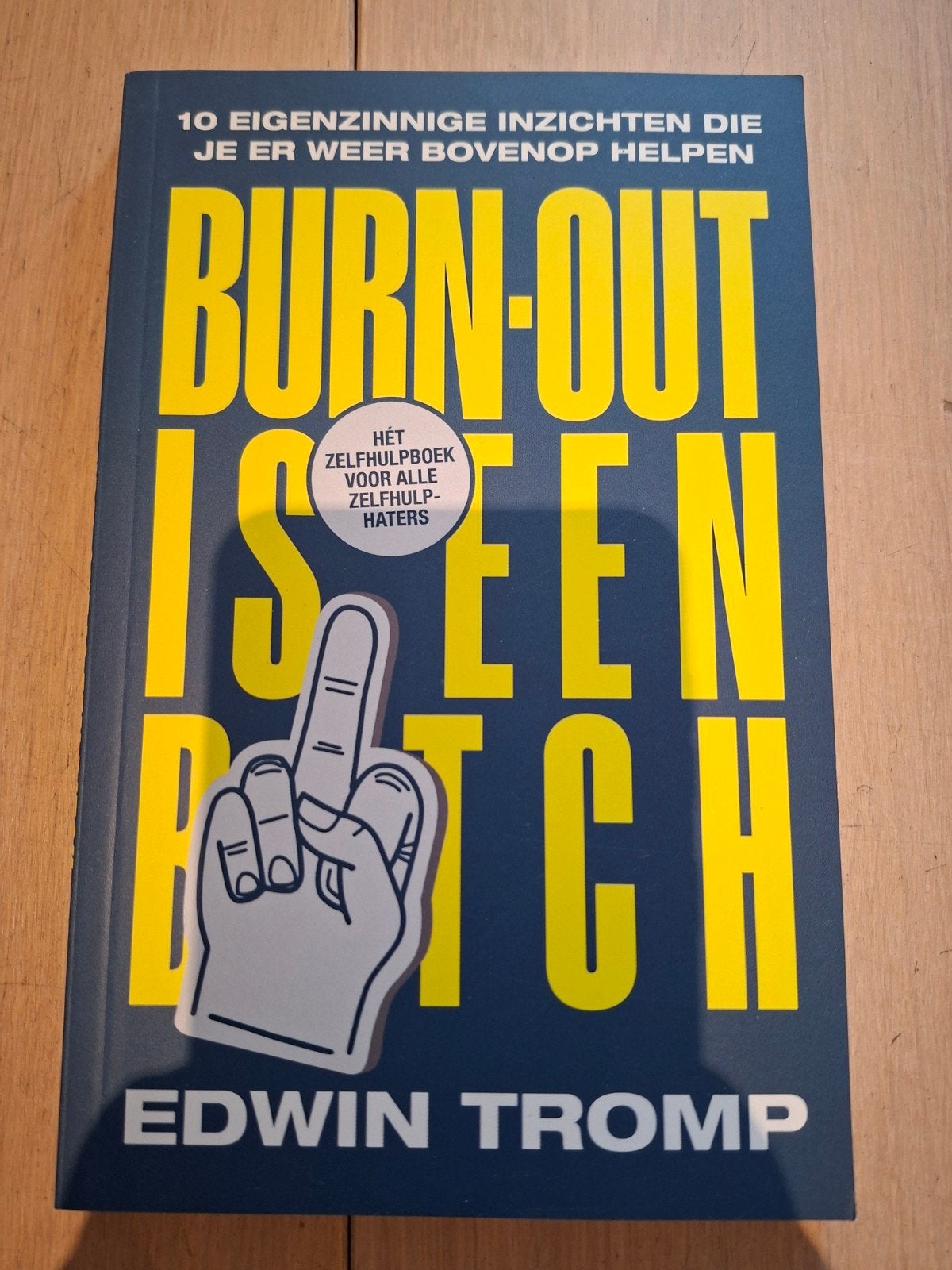Burn-out is een bitch - Edwin Tromp, Boeken, Advies, Hulp en Training, Gelezen, Ophalen of Verzenden