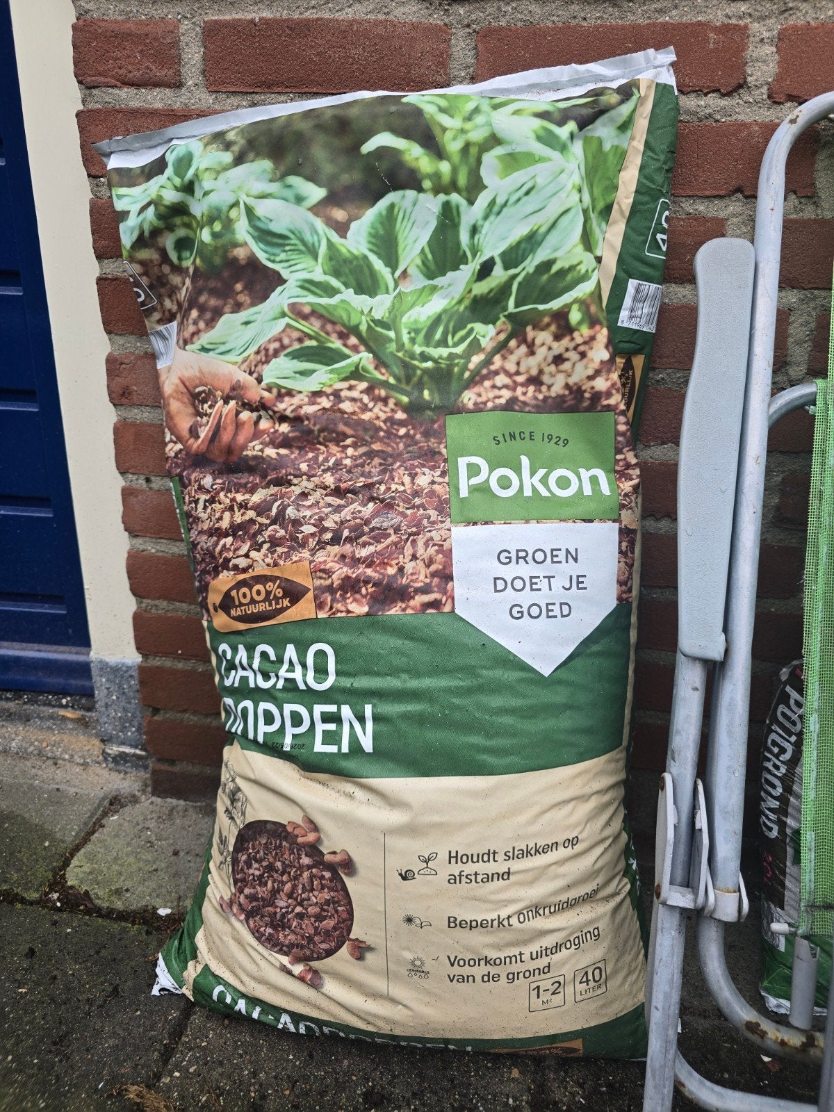 cacao doppen 40 liter., Ophalen of Verzenden, Cacaodoppen