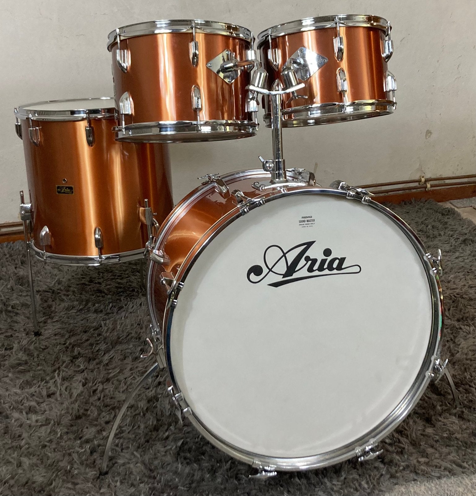 DRUMSTEL ARIA VINTAGE 70 ties, Ophalen of Verzenden, Gebruikt, Drums of Percussie