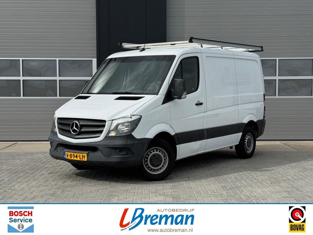 Mercedes-benz SPRINTER 211 2.2 CDI 325 Enkel Cabine L1H1 Air, Auto's, 1998 kg, 4 cilinders, Wit, Bedrijf