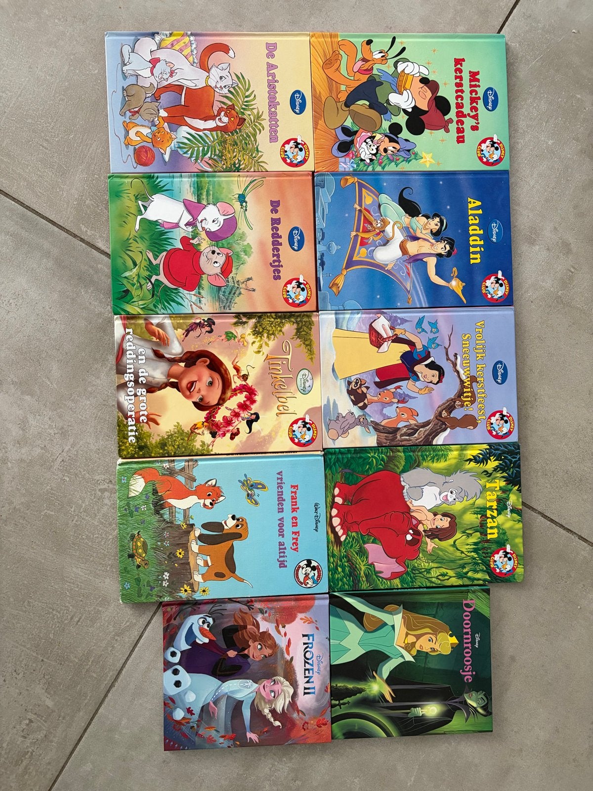 Disney Boeken Set - 10 Klassiekers in Zeer Goede Staat, Ophalen of Verzenden, Zo goed als nieuw, Sprookjes
