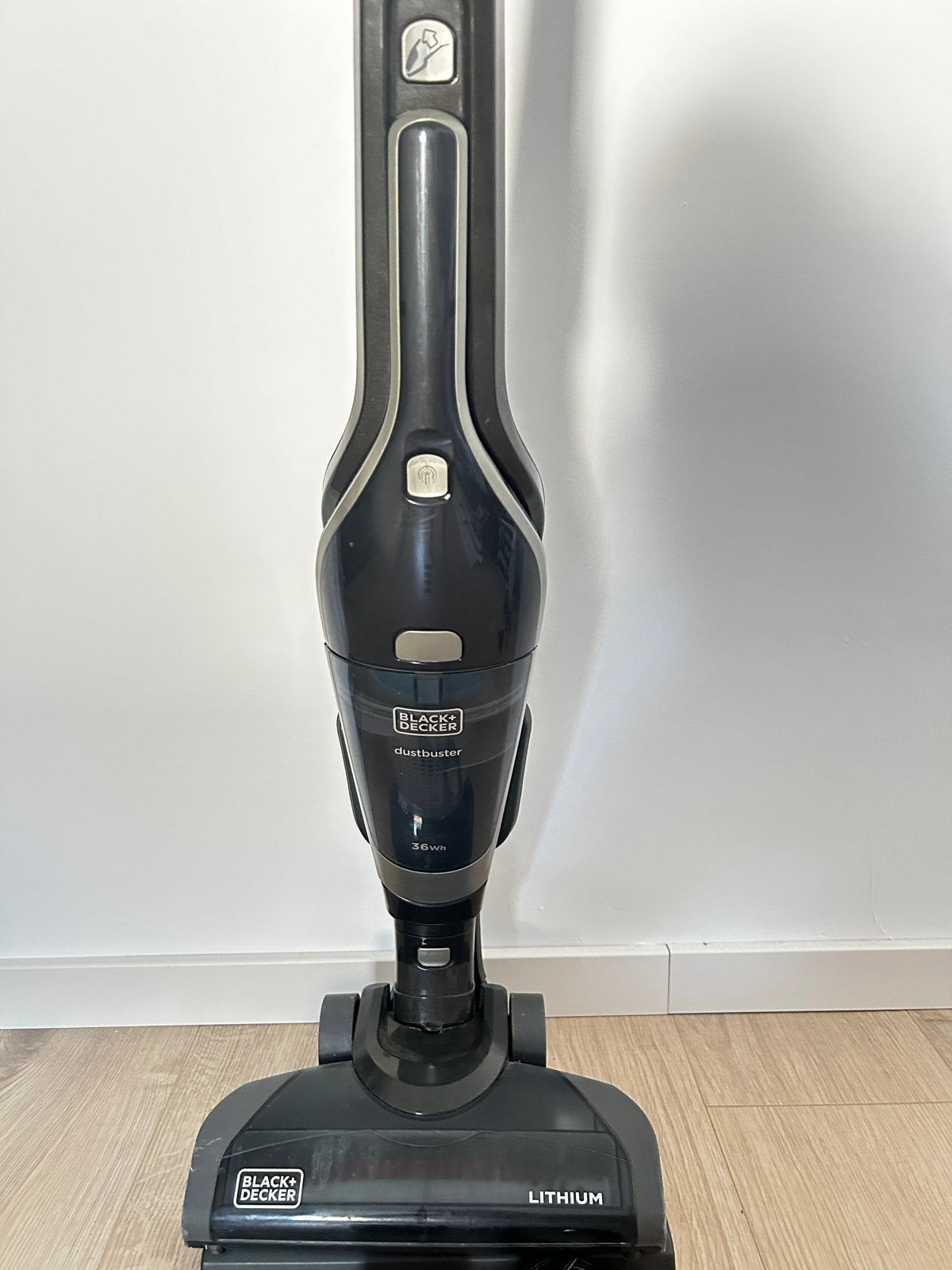 Black+Decker 2-in-1 Steelstofzuiger met kruimeldief, Ophalen, Overige merken, Gebruikt, Draadloos