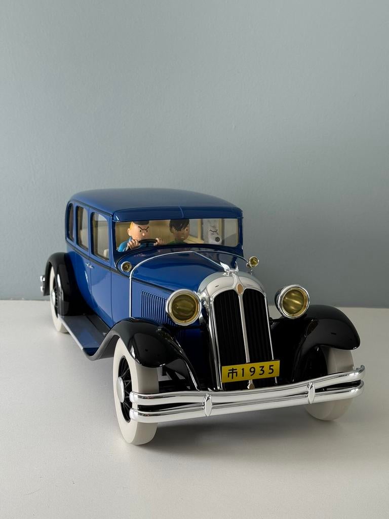 De Chrysler van Nanking Tintin Moulinsart, Verzamelen, Ophalen of Verzenden, Kuifje, Zo goed als nieuw, Beeldje of Figuurtje