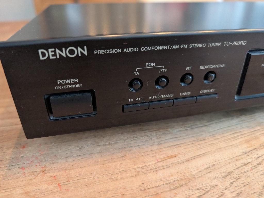 Denon TU-380RD tuner, Ophalen, Gebruikt, Analoog