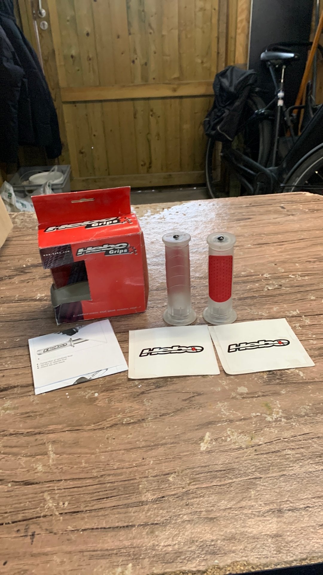 Hebo handgrips, Ophalen of Verzenden, Zo goed als nieuw, Overige typen, Overige merken