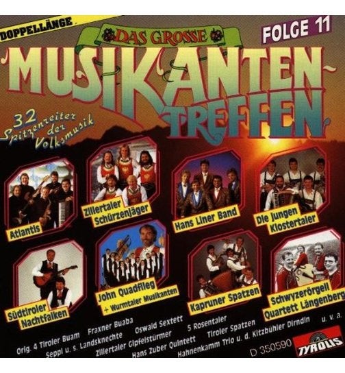 Das grosse Musikantentreffen - Folge 11  Originele CD Nieuw., Cd's en Dvd's, Cd's | Schlagers, Ophalen of Verzenden, Nieuw in verpakking