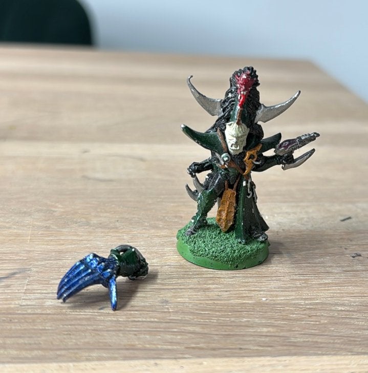 Warhammer Dark Eldar Archon (Metal), Hobby en Vrije tijd, Wargaming, Ophalen of Verzenden, Zo goed als nieuw, Warhammer