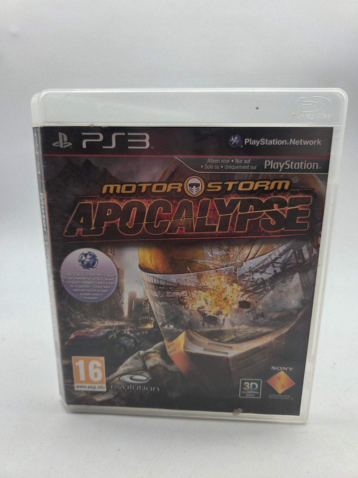 MotorStorm Apocalypse PS3 - Racegame vol actie, Spelcomputers en Games, Online, Gebruikt, Racen en Vliegen, Ophalen of Verzenden