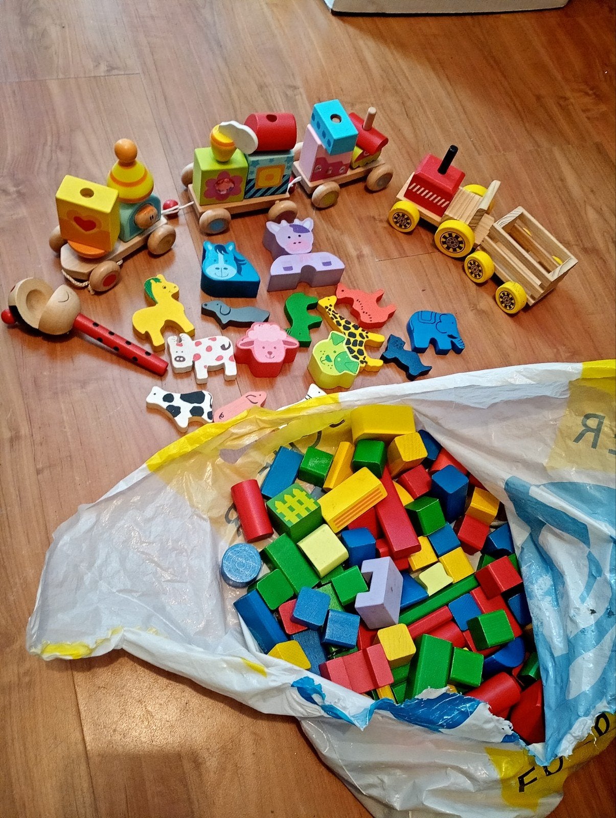 Houten speelgoed te koop, Kinderen en Baby's, Speelgoed | Houten speelgoed, Ophalen, Zo goed als nieuw, Overige typen