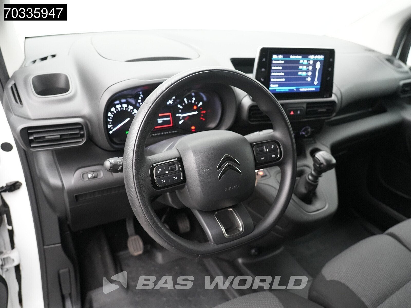 Citroën Berlingo 102pk L2H1 XL Airco Cruise Navi Apple Carp, Stof, Gebruikt, Euro 6, 4 cilinders