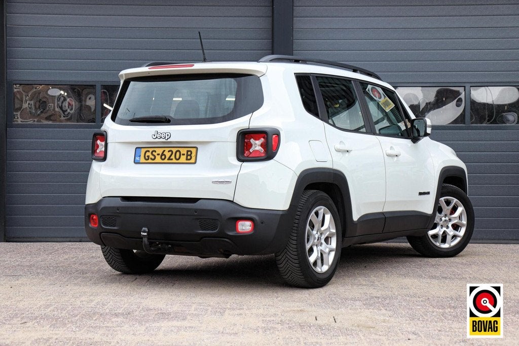 Jeep Renegade 1.4 MultiAir Freedom LPG-G3 |PANODAK|TREHAAK|A, Auto's, 1349 kg, 4 cilinders, Met garantie (alle), Wit