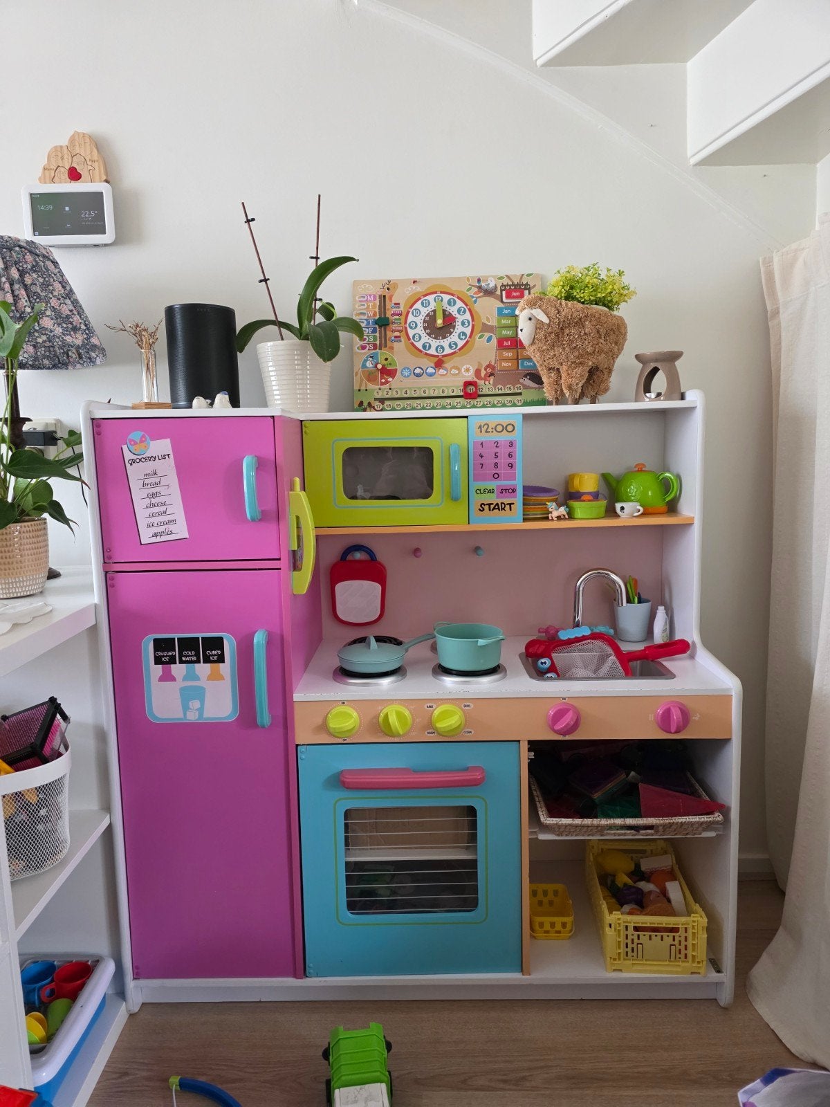 Speel kinder keuken, Ophalen, Zo goed als nieuw, Hout, Speelkeuken