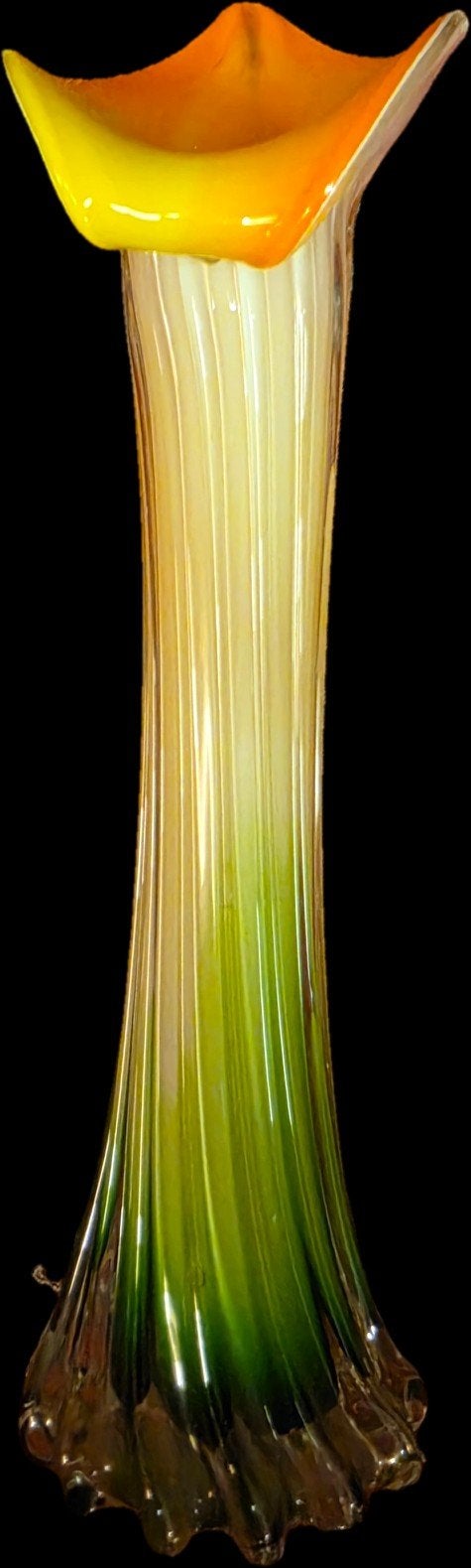 Prachtige Murano glazen vaas - Uniek design, Ophalen of Verzenden
