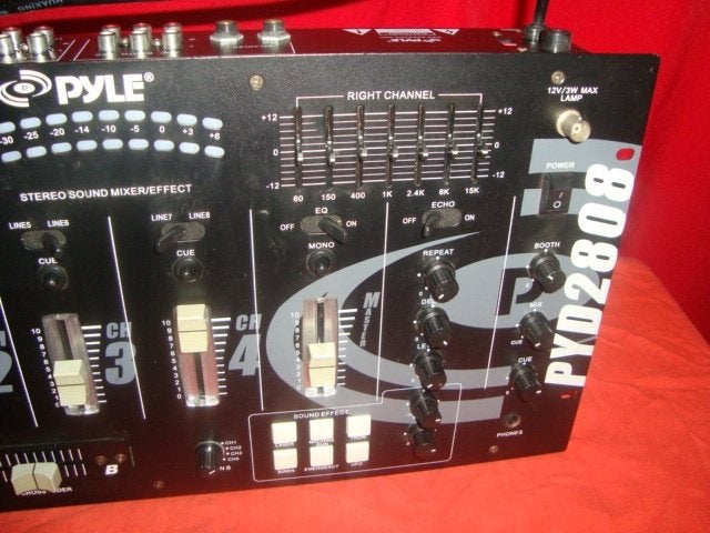 Gebruikt: Pyle PYD2808 stereo sound mixer, 20260236, Overige merken, PYLE, Ophalen of Verzenden, Mteurope@outlook.com