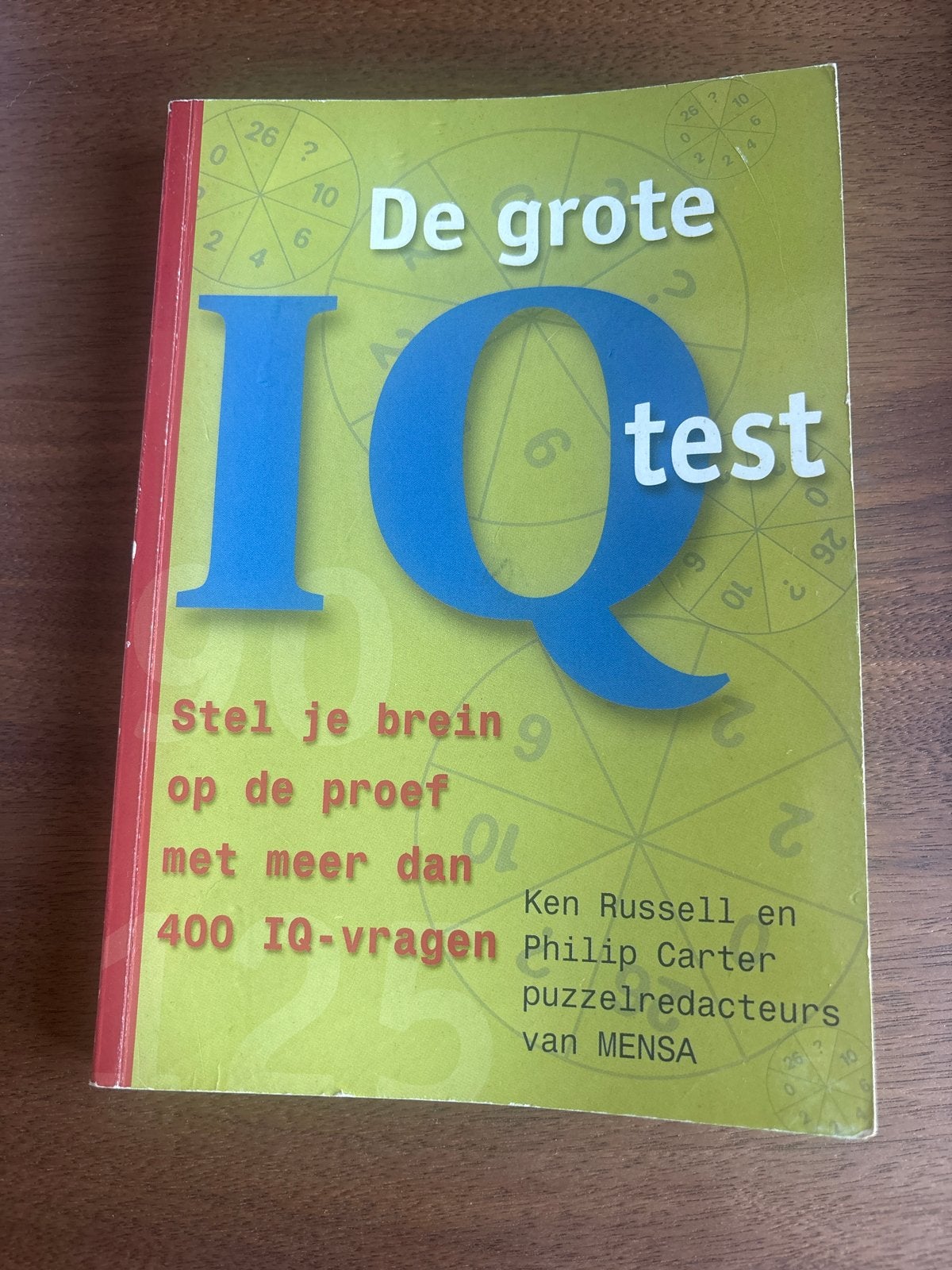 De Grote IQ Test - Stel je brein op de proef, Ophalen of Verzenden, Gebruikt, Puzzelboek