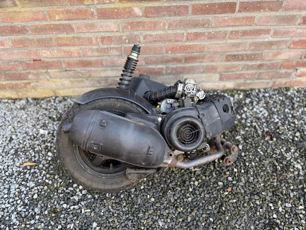 Piaggio zip LEADER M25 125cc 4 takt motorblok, Fietsen en Brommers, Brommeronderdelen | Scooters, Ophalen of Verzenden, Zo goed als nieuw