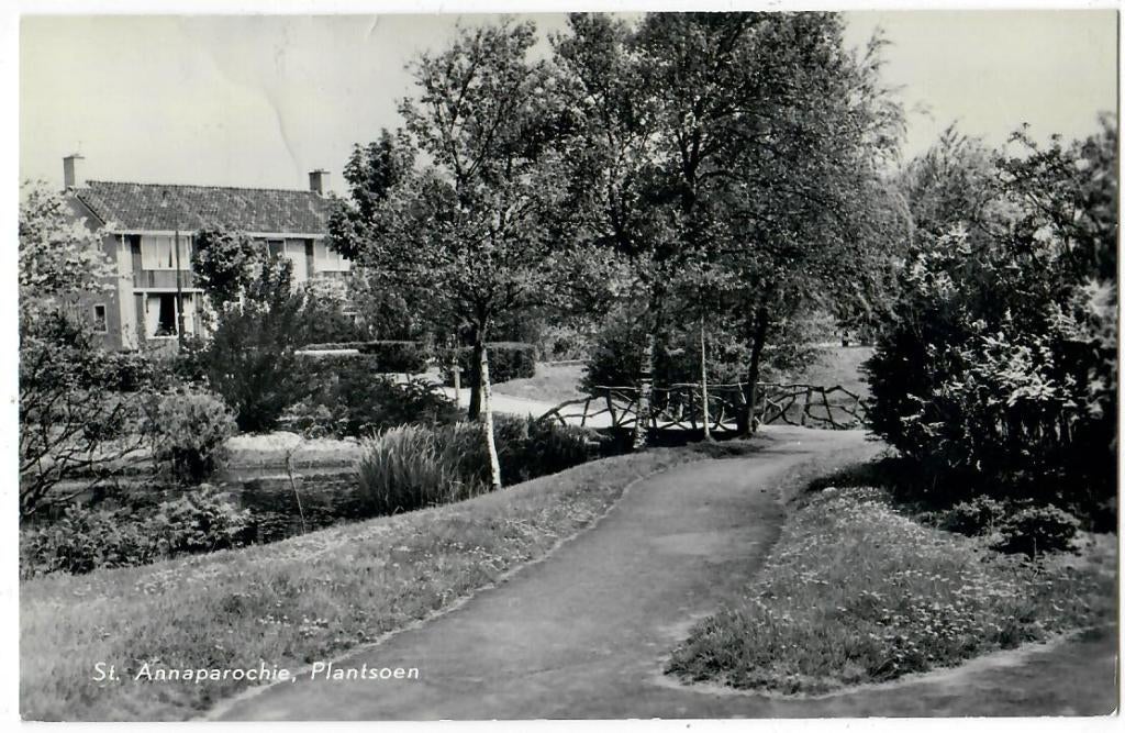 St. Annaparochie - Plantsoen, Verzenden, 1960 tot 1980, Gelopen, Friesland