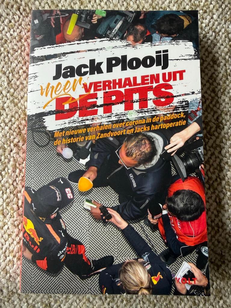Jack Plooij: Meer Verhalen uit de Pits, Boeken, Sportboeken, Nieuw, Overige sporten, Ophalen of Verzenden