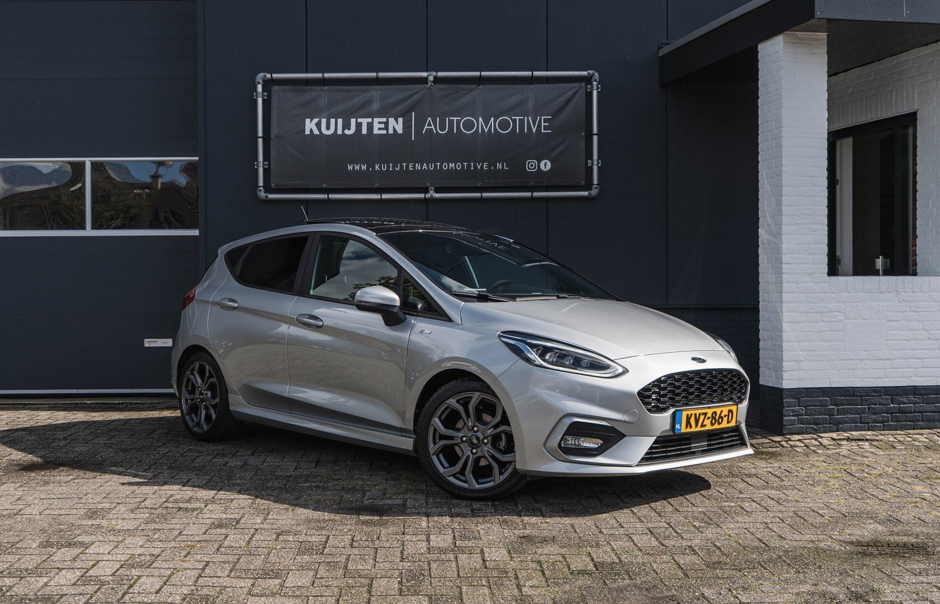 Ford FIESTA 1.0 EcoBoost ST-Line / LED / Pano / Winter pack!, Auto's, Voorwielaandrijving, Dealer onderhouden, Gebruikt, Euro 6