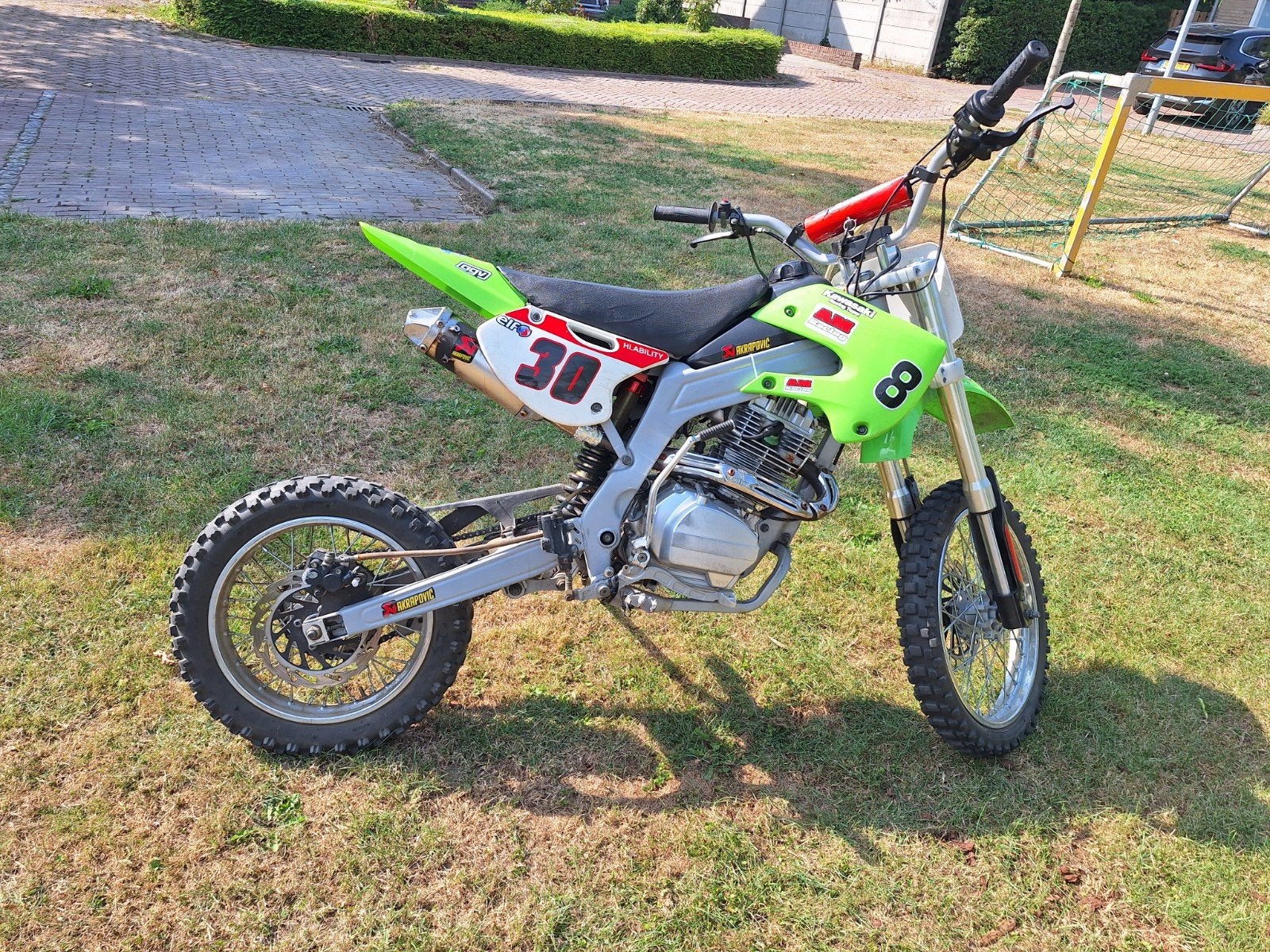 Pitbike Xmotos 200cc (met elektrische start), Sportuitlaat, Gebruikt, Particulier, Crossmotor