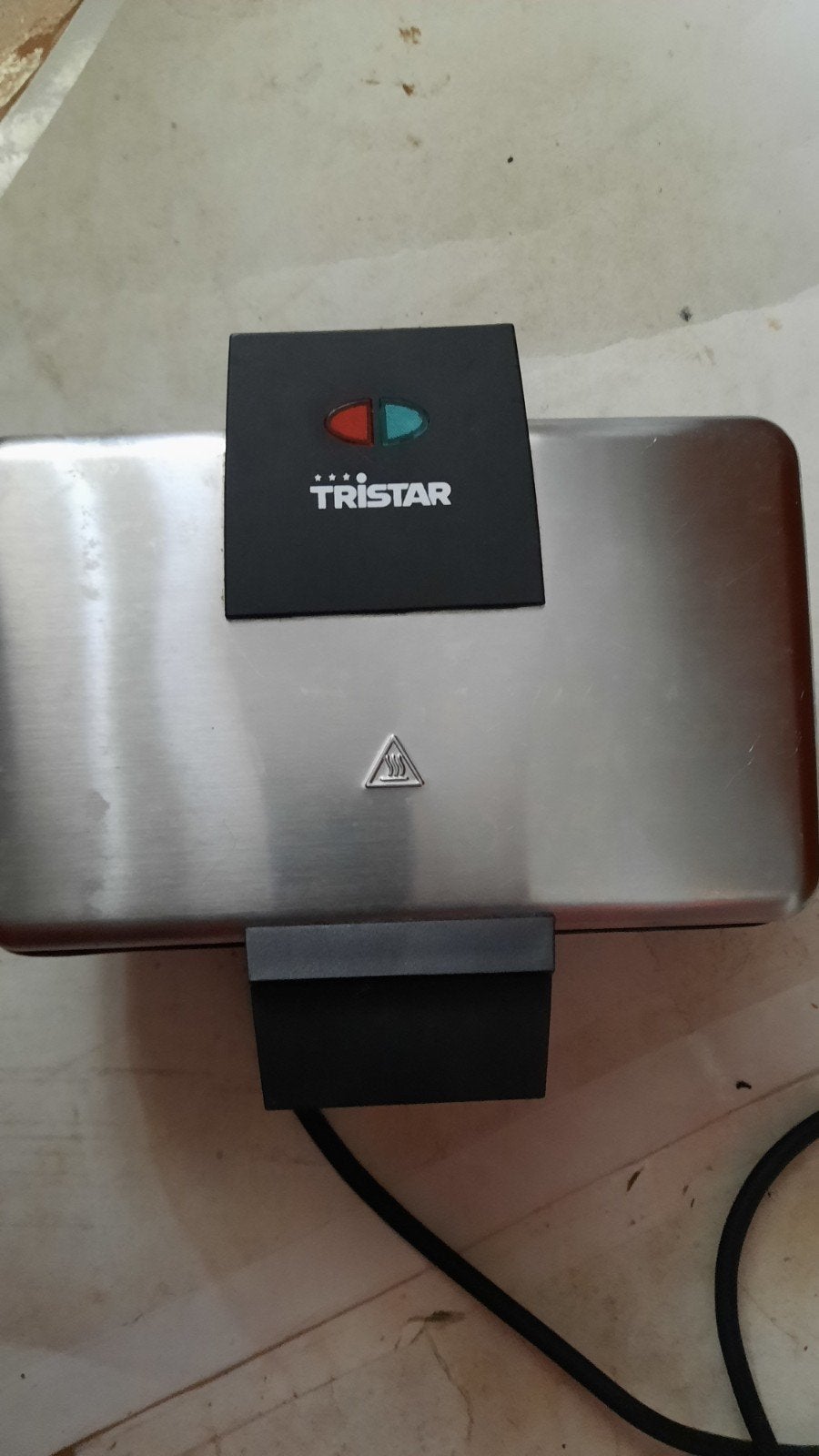 Tristar wafelijzer voor 2 stuks, Witgoed en Apparatuur, Ophalen of Verzenden, Zo goed als nieuw